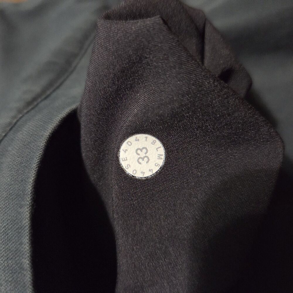 Lululemon Commission Pants Men's 34x28 Gray Classic Fit Chino Casual LM5440S - Picture 4 of 6